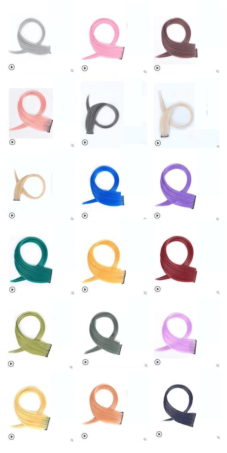 Female Curly Hair Wig Patch