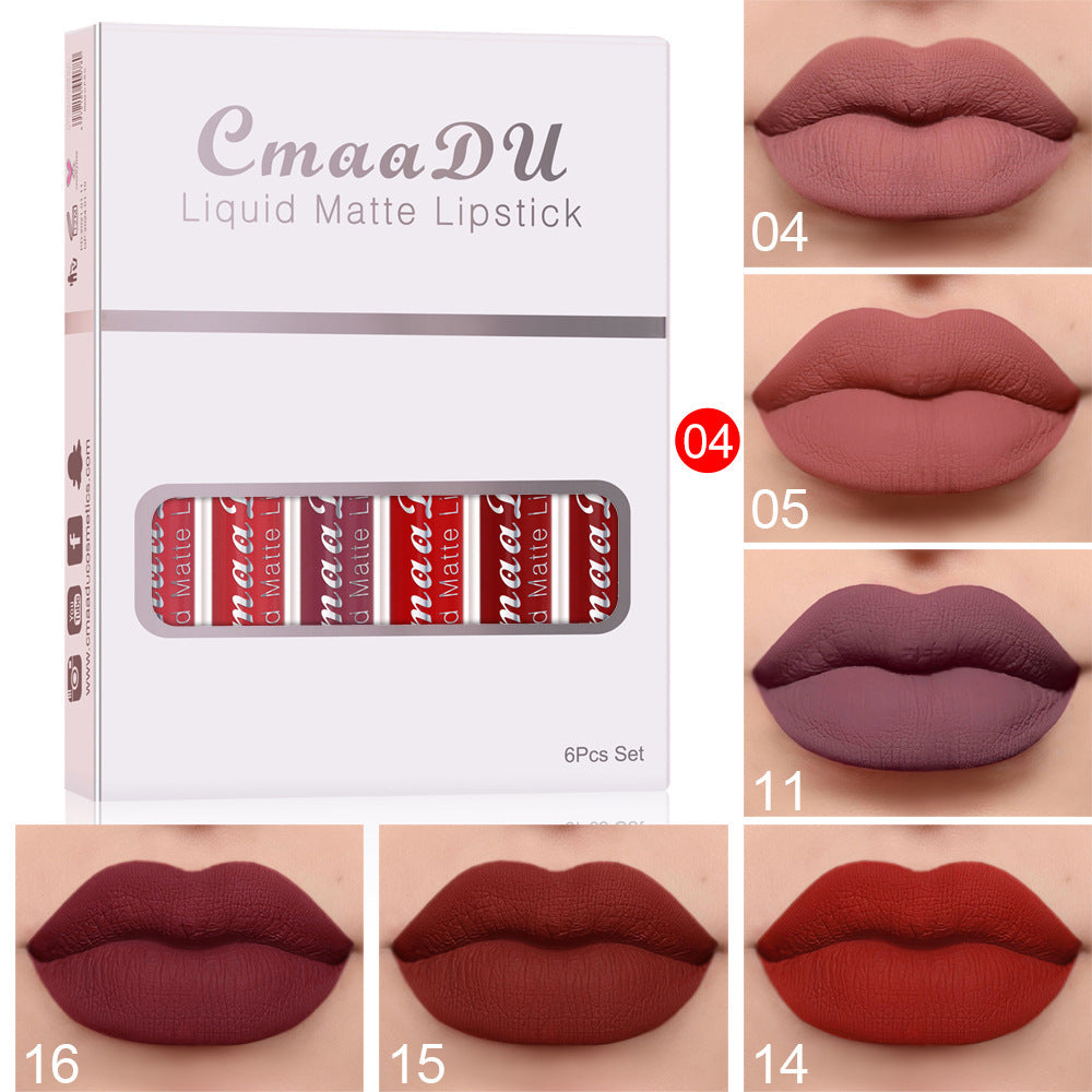 Matte Waterproof Lipstick Set