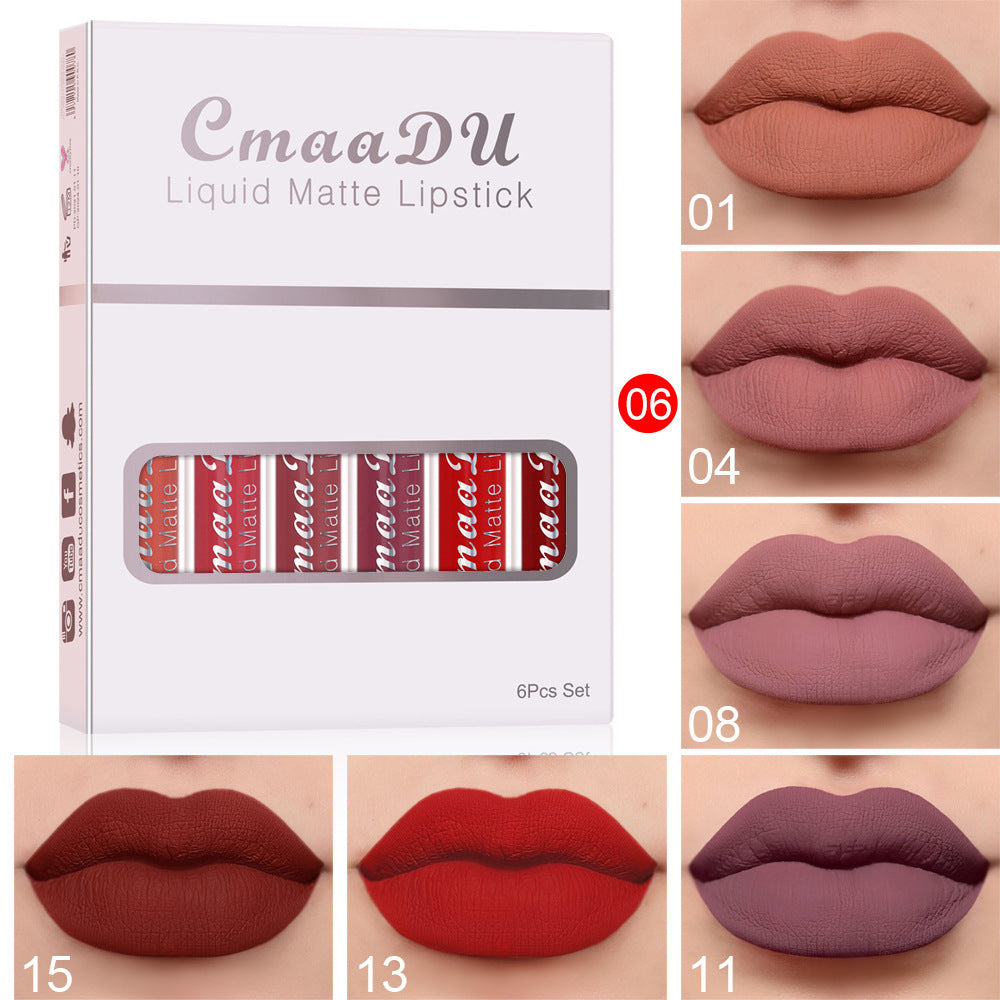 Matte Waterproof Lipstick Set
